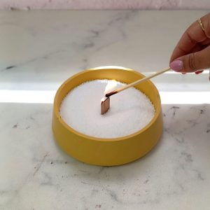 יצירת קערה מעוצבת לנר